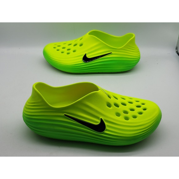 Nike ReactX Rejuven8 Mens 9 Green Strike Black Volt Mules HV5060-300 main image 4